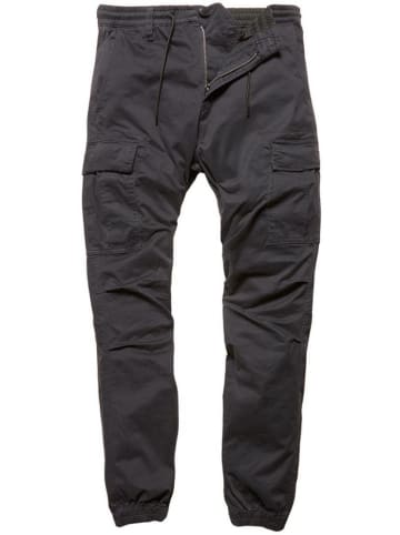 Vintage Industries Cargohose in Blau