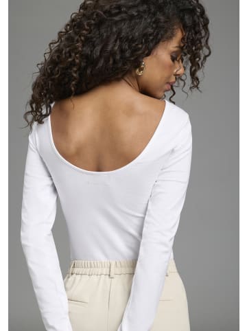 Bruno Banani Longsleeve in schwarz+weiß