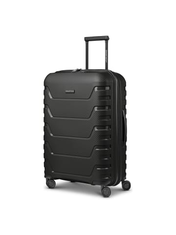 Smartbox Edition 01 4 Rollen Trolley 66 cm mit Dehnfalte black