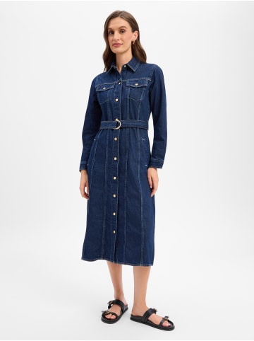 Gant Jeanskleid in medium stone - 0001