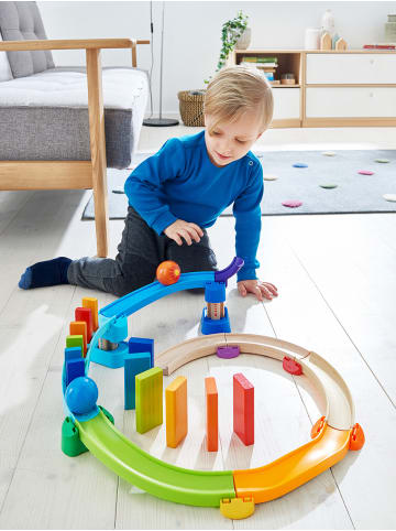 Haba Kugelbahn Kullerbü – Kugelbahn Kringel-Domino in mehrfarbig