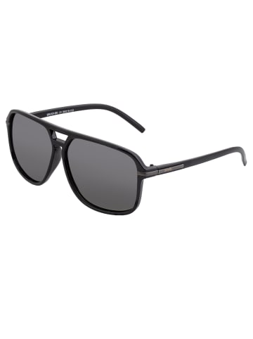 Simplify Polarisierte Sonnenbrille "Reed" in Schwarz/Schwarz