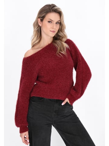 DreiMaster Women Sweater in burgundy