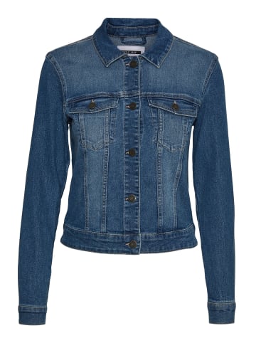 Noisy may Jeansjacke in Medium Blue Denim