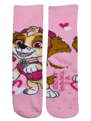 Paw Patrol 2er Pack Paw Patrol ABS Socken Skye Stoppersocken Söckchen in Mehrfarbig
