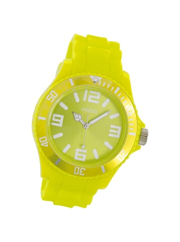 Oozoo Analog-Armbanduhr Oozoo Vintage Series gelb groß (ca. 43mm)