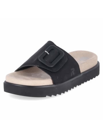 rieker Pantolette in schwarz