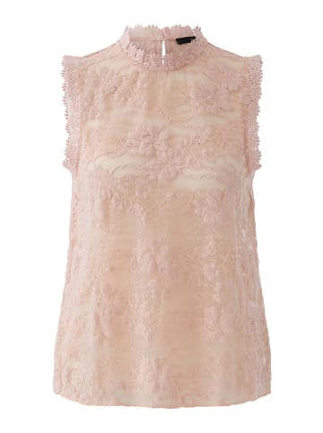 Oui Modisches Top in 60 cm Länge in Dusty Rose