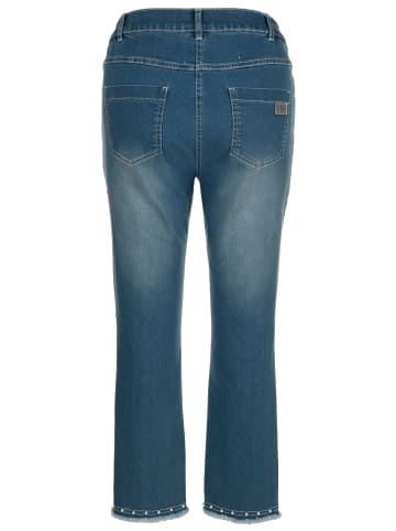 MIAMODA Jeans in bleached denim