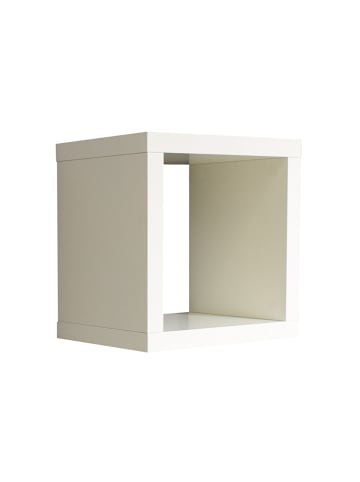 58 aufm Kessel WÜRFELREGAL Elenore 40x40x41 Bücherregal Regal weiß matt lack