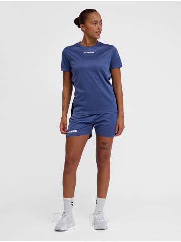 Hummel T-Shirt Hmlmulti Fußball Damen in BLUE INDIGO