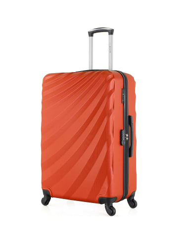 WAVE PARIS Großer Hartschalenkoffer DANUBE in Orange (95L)