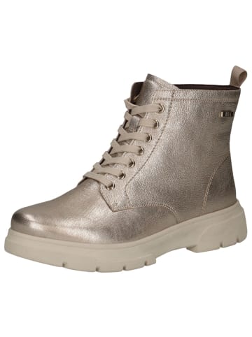 Caprice Stiefelette in PLATIN METAL.