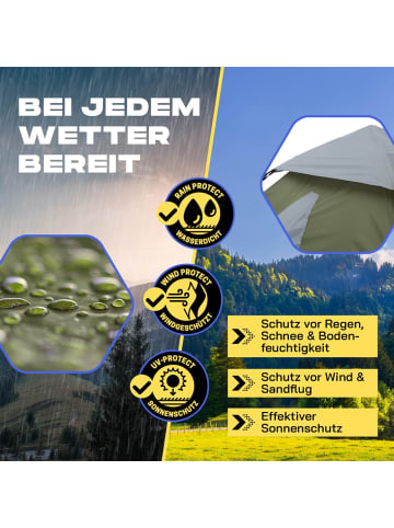 Where Tomorrow 3-Personen-Pop-Up-Zelt grün 220x220x130cm grün