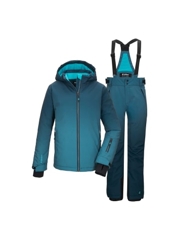 Killtec Skijacke mit Kapuze in Petrol2510
