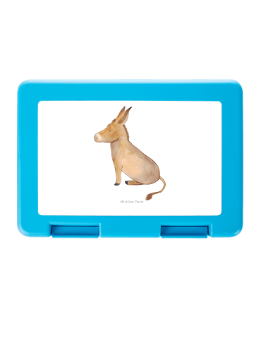 Mr. & Mrs. Panda Bentobox Esel ohne Spruch in Weiß