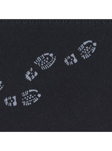oxmox New Cryptan Geldbörse RFID Schutz 11 cm schwarz-footsteps 2.0grey