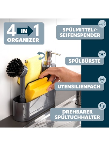 bremermann Spülbecken Organizer ca. 22 x 21 x 6,7 cm (B/H/T)