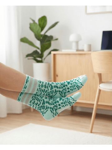 Dailysocks AMANDA 1.0 im Athleisure-Style grün 35/38