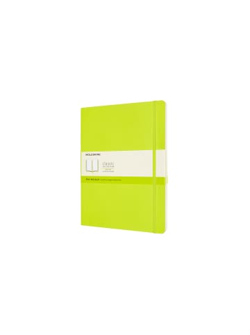 Moleskine Notizbuch mit weichem Einband, Blanko "Classic" in Limetten Grün
