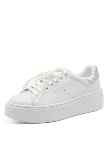 Tamaris Sportlicher Schnürschuh in weiß