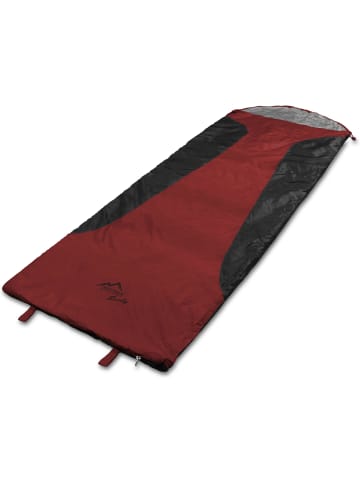 Normani Outdoor Sports Ultralight-Schlafsack (RV rechts) Runty in Rot/Schwarz