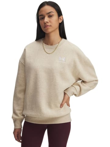 Under Armour Fleecejacke/Fleecepullover "Icon Fleece Os Crew" in Braun