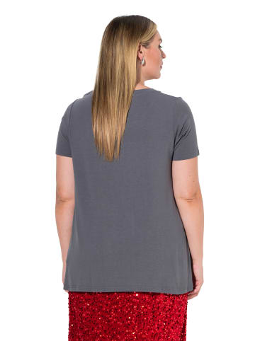 Shirt in stahlgrau