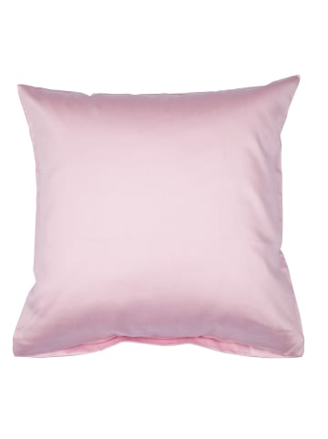 Traumschloss Mako-Satin Kissenbezug in rosa