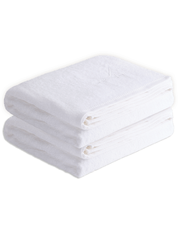 Sansibar 2er Badetuch-Set „Frottier-Kollektion Classic“, 90x180 cm in