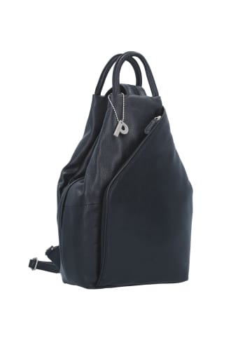 PICARD Luis City Rucksack Leder 34 cm in schwarz