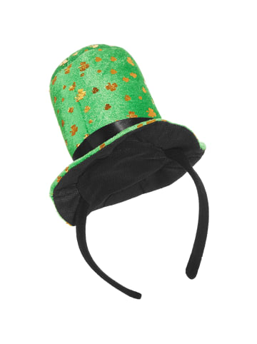 tectake St. Patrick’s Day Kopfbedeckung in klassischen Farben, grün