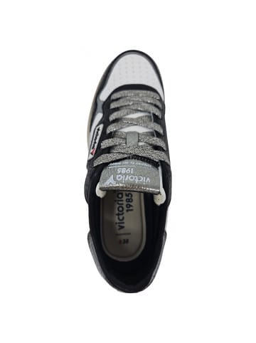 Victoria Sneaker low C80 Metal in Schwarz