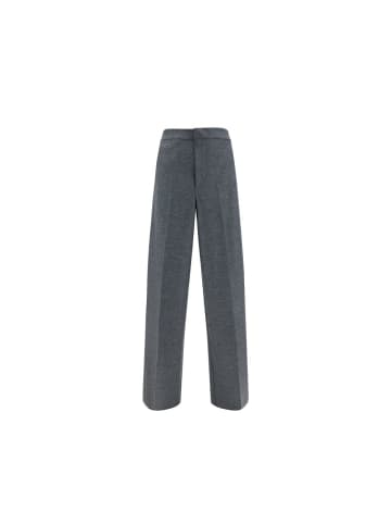Grau Wolle Kleid Hose