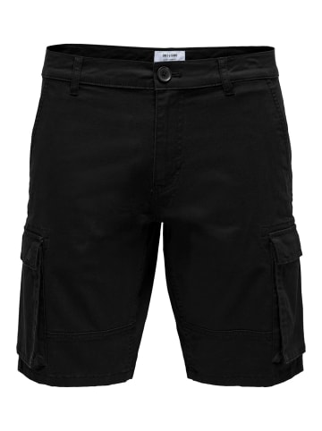 Only&Sons Short ONSCAM STAGE regular/straight in Schwarz