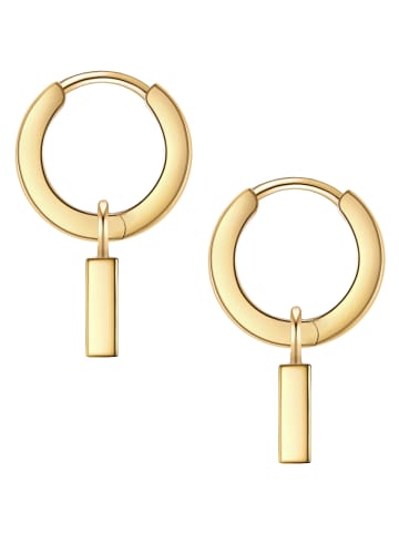 Glanzstücke München Creolen Sterling Silber Korund in roségold