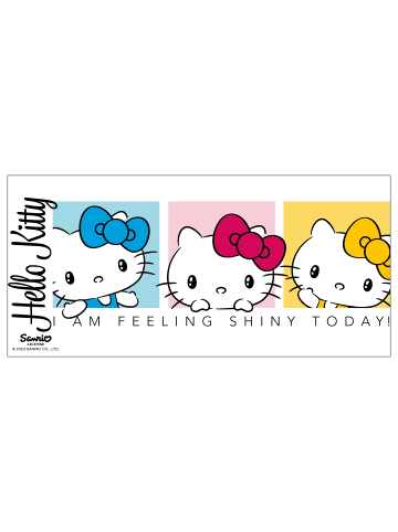 Hello Kitty Hello Kitty Tasse - Becher Kaffeetasse 320 ml in Mehrfarbig