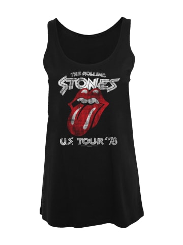 F4NT4STIC Damen Tanktop The Rolling Stones US Tour '78 in schwarz