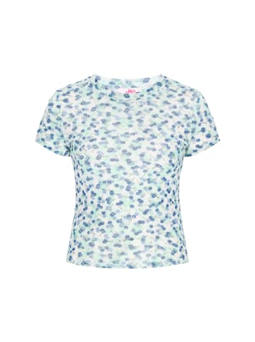 myMo Women Blouse in blue cherry