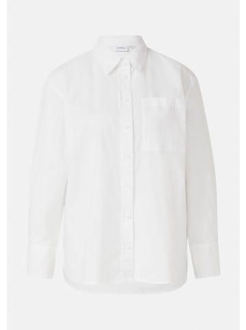 comma Bluse in 0100_weiß