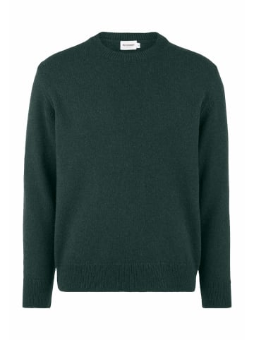 Hessnatur Strick Pullover in wacholdergrün