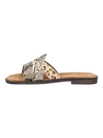 Lazamani Pantoletten SUZE MULTI Beige