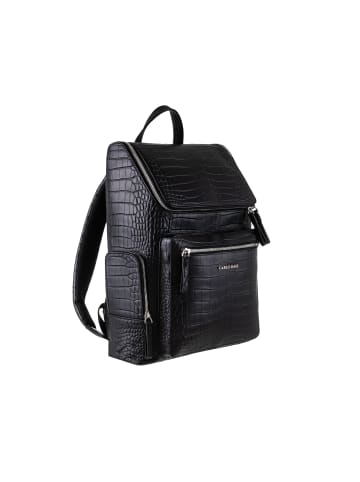 Carlo Dali Rucksack KARSON 33 cm x 45 cm x 13 cm in Schwarz