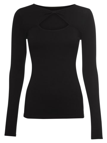 Melrose Strickpullover in schwarz