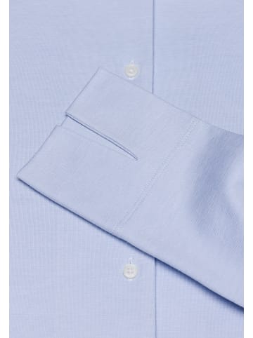 Vincenzo Boretti Bluse tailliert in hellblau