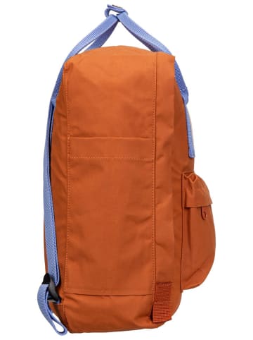 FJÄLLRÄVEN Rucksack Kanken in Terracotta Brown/Ultramarine
