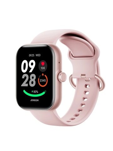 Wisam® Joyroom Fit-Life Smartwatch mit Anrufannahmefunktion 300mAh, 1,96 Zoll Pink