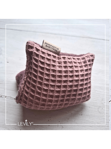 levily - Manufaktur babyfroh  Traubenkernkissen Wollwalk/Waffelpiqué