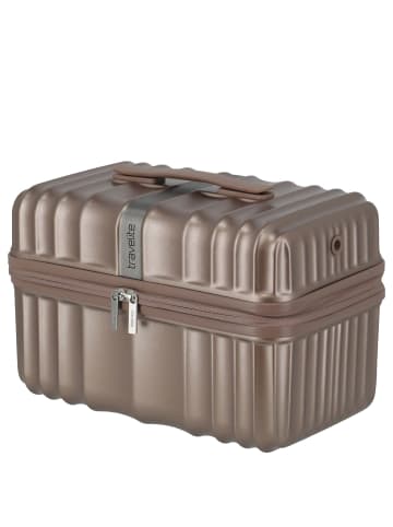 travelite Paros - Beautycase 38 cm (cappuccino) in cappuccino