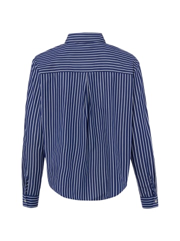 Marie Lund Bluse in marine weiß